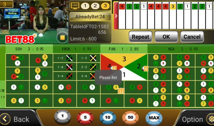 Chia sẻ những kinh nghiệm và cách chơi Fan Tan Online