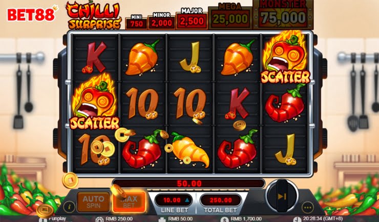 Chia sẻ cách chơi Chilli Surprise trực tuyến tại nhà cái cá cược