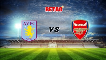 Soi kèo bóng W88 trận đấu Aston Villa vs Arsenal, 19h30 – 06/02