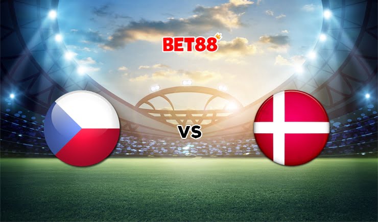 Soi kèo bóng đá W88 trận CH Séc vs Đan Mạch, 23h00 – 03/07