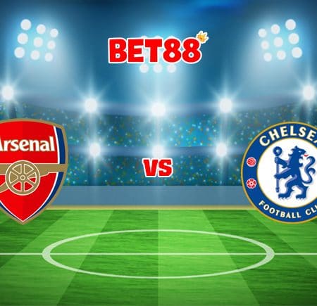 Soi kèo tỷ số FUN88 trận Arsenal vs Chelsea, 22h30 – 22/08