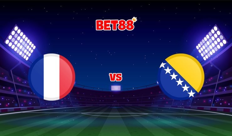 Soi kèo trận Pháp vs Bosnia & Herzegovina, 01h45 – 02/09