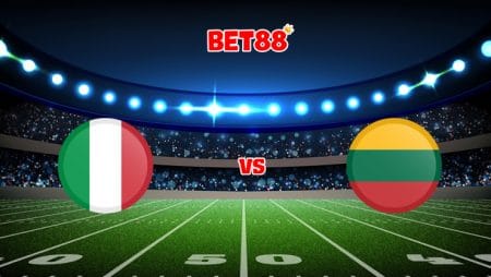 Soi kèo tỷ số V9BET trận đấu Italia vs Lithuania, 01h45 – 09/09