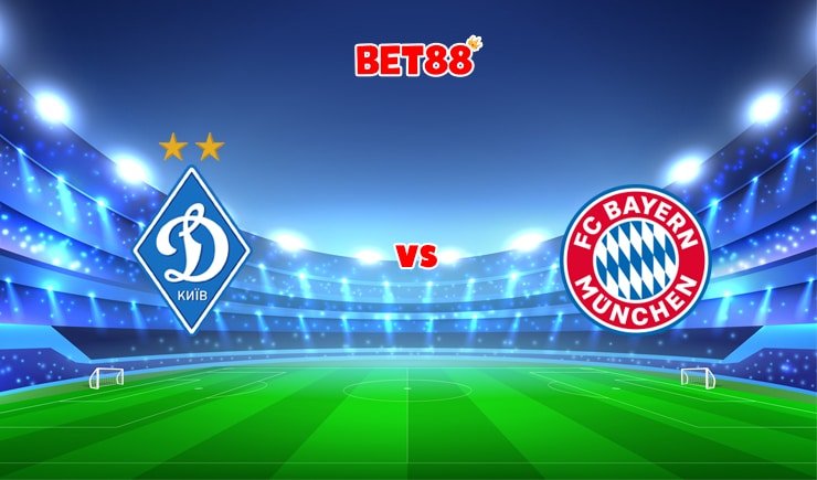 Soi kèo FUN88 trận Dynamo Kyiv vs Bayern Munich, 00h45 – 24/11