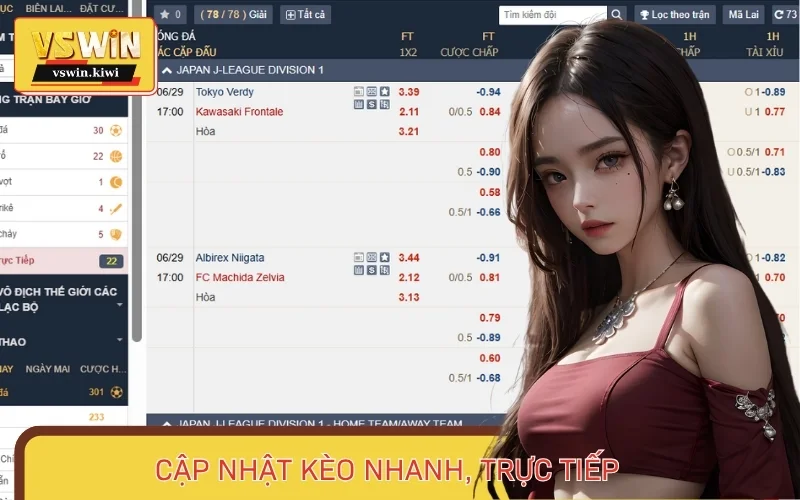 Thể Thao KUBET cập nhật kèo cược nhanh chóng trong ngày cho game thủ